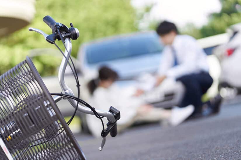 bicycle accident steps injury claim evidence safety