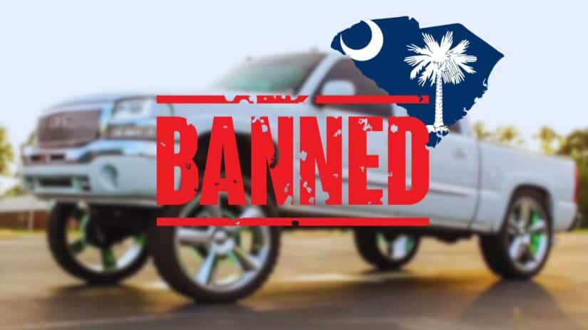 Carolina Squat law South Carolina squatted truck rules