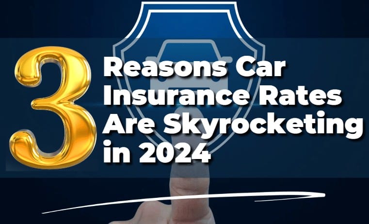 Car insurance bill increasing in 2024 with factors like repair costs, weather damage, and theft risks