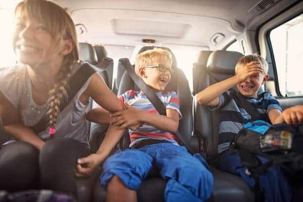 Child Sit in the Front Seat in Georgia