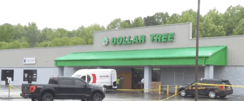 Car Rams Bishopville SC Dollar Tree on Mother’s day and fight breaks out!