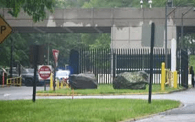 Woman shot at CIA Headquarters after crashing into the gate
