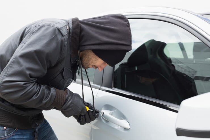 car is stolen