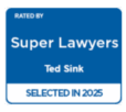 Super lawyer Ted Sink 2025
