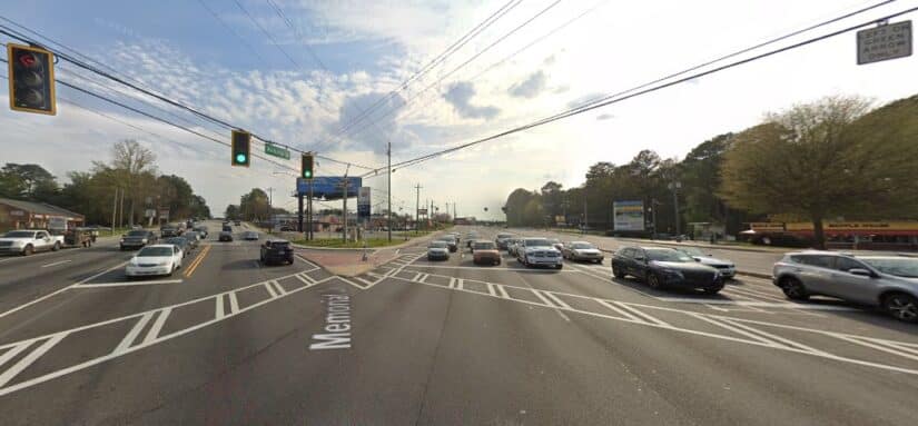 Memorial Drive SE and North Hairston Road