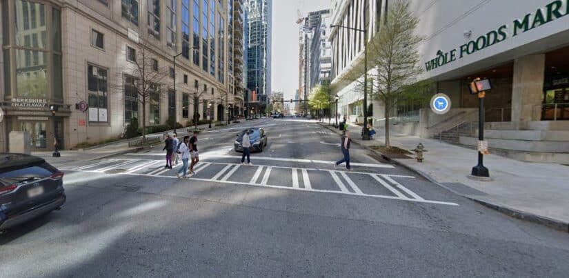 Peachtree Street and 14th Street