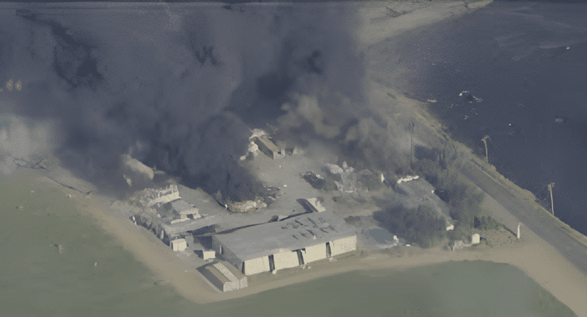 California fireworks warehouse explosion