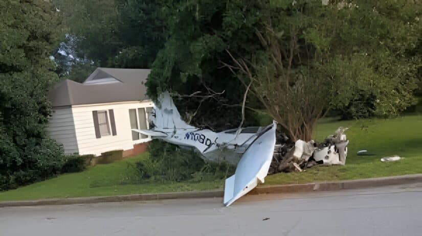 Brookhaven Training Flight Crash