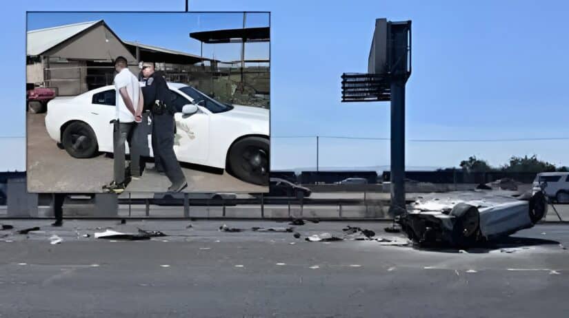Image for Corvette, Mustang Street Racing Ends In Serious Crash post