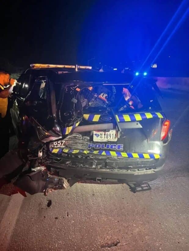 Charleston DUI Crash Injures Two Officers