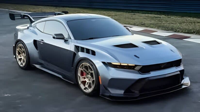 Image for Ford Mustang GTD Is So Wide Ford Had To Find A Loophole In The Law post