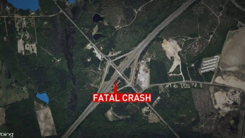 Image for Fatal Crash on I-20: Truck Collides With Deer and Tree in Lexington County, South Carolina post