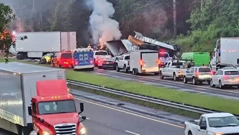 Image for Georgia Man Killed in Tractor Trailer Accident in Calhoun County post