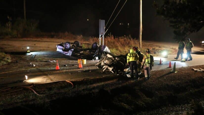Image for Two People Killed in Overnight Crash on South Carolina Road post