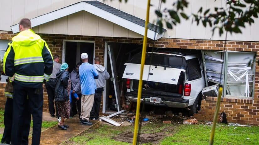 Image for ‘It Is Just Horrible’: East Macon Family Calls for Safety Improvements After SUV Crashes Into Their Home post