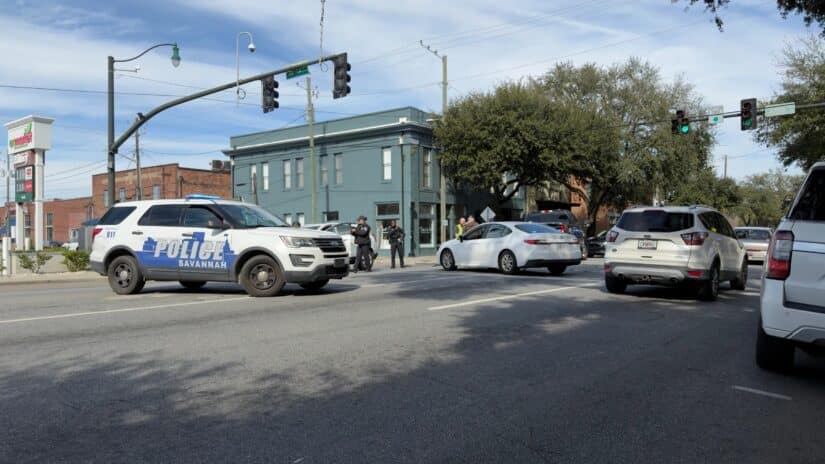 Image for Accident Closes Intersection of MLK Boulevard and Jones Street in Savannah post