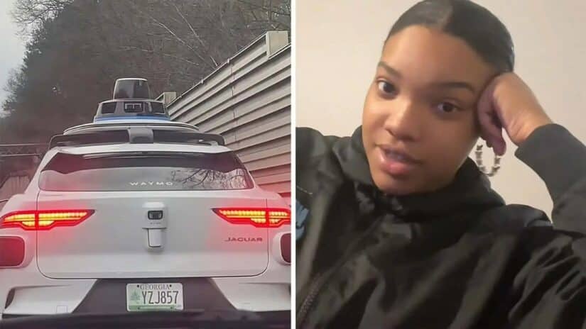 Image for Confused Georgia Woman Crashes in Waymo Car and Officers Are Unsure How to Respond post