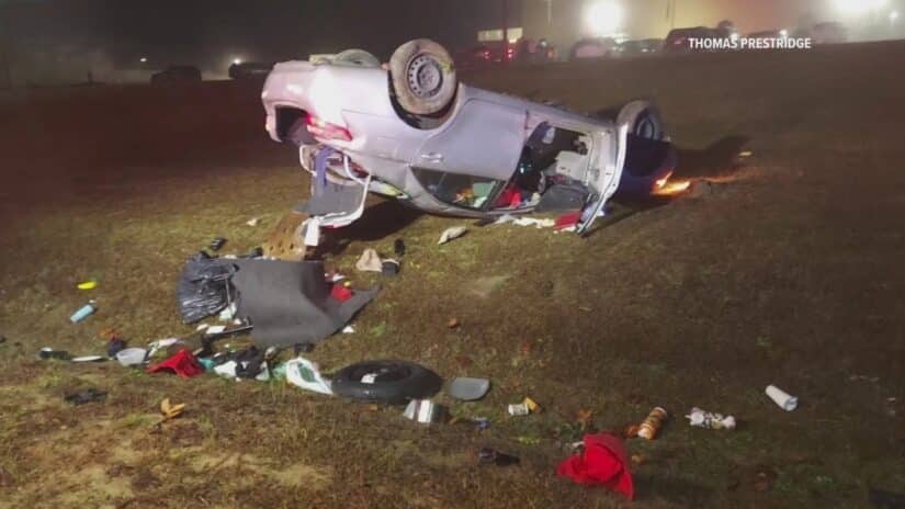 Image for Macon Homeowner Says Speeding Has Turned Skipper Road Curve Into a Crash Zone post