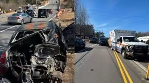 Image for Multiple Agencies Respond to Lexington County Crash Involving EMS Vehicle post