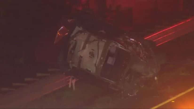 Image for No Injuries Reported After SUV Crash on Baker Road Saturday Night post