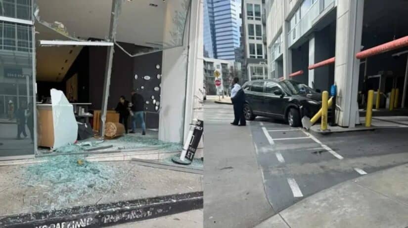 Image for Car Crashes Into Dry Cleaners Near Buckhead, Damages Building post