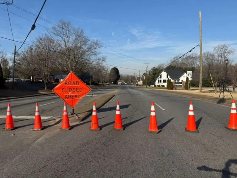 Image for Early Morning Crash Closes Drayton Road in Spartanburg post