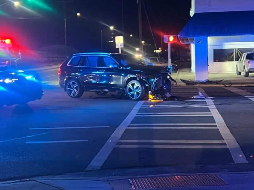 Image for Four-Vehicle Crash Near 13th Street Causes Road Closure and Emergency Response post