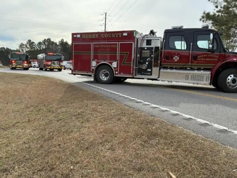 Image for Three Vehicle Crash in Horry County Leaves Several People Injured post