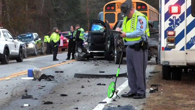 Image for A 3 Vehicle Crash in Liberty County Has Section of Talmadge Rd Closed post