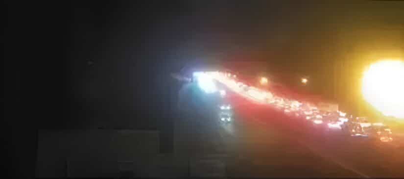 Image for I-75 Southbound Shut Down in Atlanta After Late-Night Crash post
